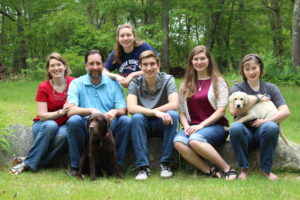 Christy Reynolds and family